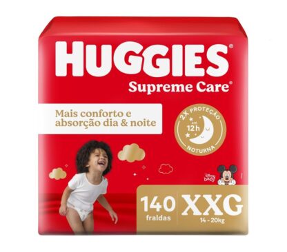 Huggies Fralda Supreme Care XXG 140 Un