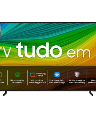 Samsung Smart TV 55" QLED 4K 55Q60D - Tecnologia de Pontos Quânticos, Design AirSlim