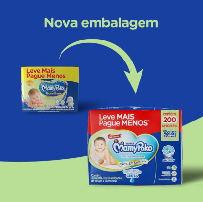 MamyPoko Lenços Umedecidos Toque Suave 200 Unidades