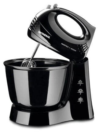 Batedeira Prática, Mondial, Preto, 400W, 110V - B-44-B