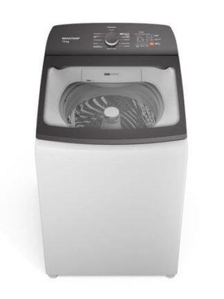 Máquina de Lavar Brastemp 14Kg Branca com Ciclo Tira Manchas Advanced e Smart Sensor - BWK14BB • 110V