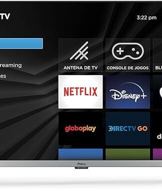 Fast Smart TV Philco 32” PTV32G7PR2CSBLH Dolby Audio Led Bivolt