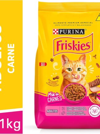 Purina Ração Gatos Adultos Friskies Mix De Carnes 10,1kg