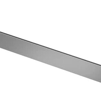 Porta Toalha Bastão Rosto 300mm Docol Flat Grafite Polido - Docol