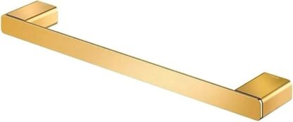 Porta Toalha Bastão Rosto 300mm Docol Flat Ouro Polido