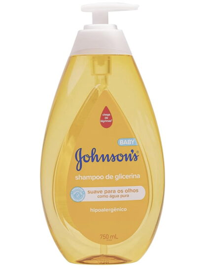 Johnson's Baby Shampoo Para Bebê De Glicerina, 750ml