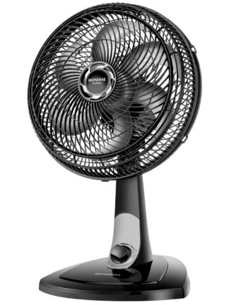 Ventilador de mesa Mondial 220V, 30cm, 6 pás, Turbo - VT-30-NB