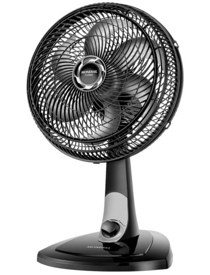 Ventilador de mesa Mondial 220V, 30cm, 6 pás, Turbo - VT-30-NB