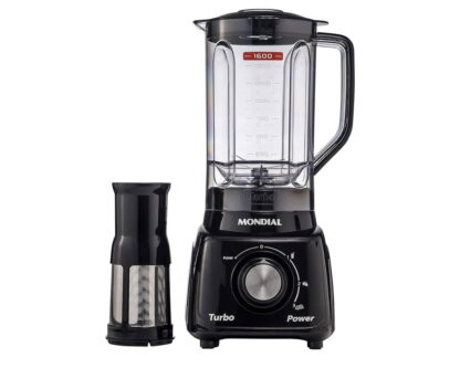 Liquidificador Turbo Power, Mondial, Preto, 550W, 110V - L-99 FB