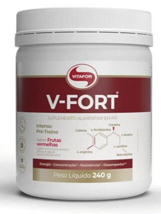 Vitafor - V-Fort - 240g - Frutas Vermelha