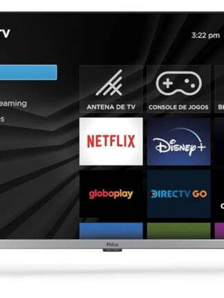 Fast Smart TV Philco 32” PTV32G7PR2CSBLH Dolby Audio Led Bivolt