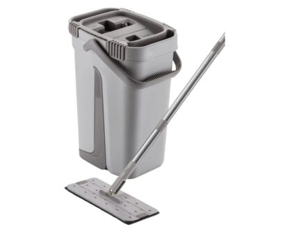 MOP Flat Lava e Seca Menalux com Refil Extra de Microfibra