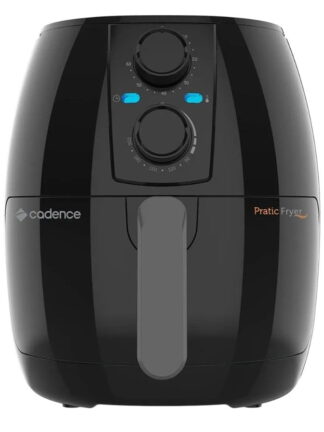 Fritadeira sem Óleo Cadence Pratic Fryer, 3L, Preta, 110V, FRT515