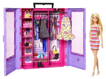 Barbie Boneca Novo Armário de Luxo com Boneca