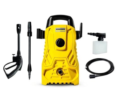 Lavadora de Alta pressão Kärcher Compacta 1500 PSI/Libras 1200W 300L/h com Aplicador de Detergente e Lança Regulável 127v