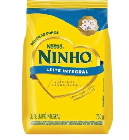 Ninho, Leite Po Integral, Pacote 750g