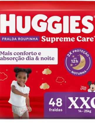 Huggies Fralda Roupinha Supreme Care XXG 48 Un