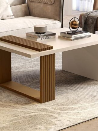 Mesa de Centro Sala JB 8020 Perola/Nature