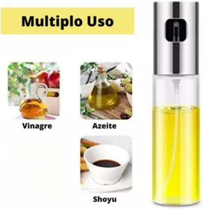 Borrifador Spray De Azeite Vinagre Óleo Tempero Multiuso