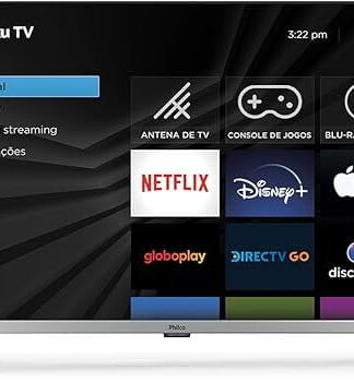 Fast Smart TV Philco 32” PTV32G7PR2CSBLH Dolby Audio Led Bivolt