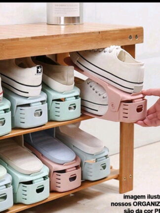 10 Organizadores de sapatos para Armários
Clousets e estante