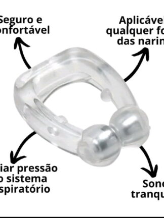 Kit 5 Clipes Magnetico Silicone Anti Ronco
Melhora o Sono