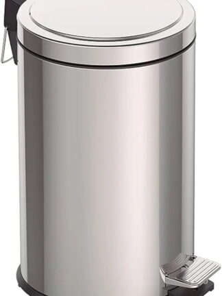 Tramontina Lixeira com Pedal em Aço Inox 12 Litros