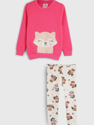 Conjunto 2pçs Manga Longa Brandili