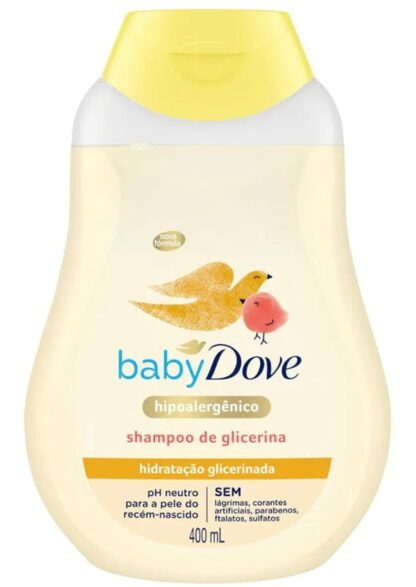 Baby Dove Shampoo Hidratação Glicerinada 400Ml