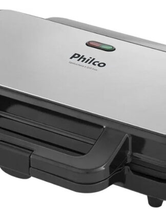 Grill e Sanduicheira Philco Inox 127V