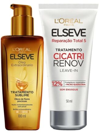 ELSEVE Kit Óleo + Leave-In De Tratamento
