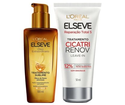 ELSEVE Kit Óleo + Leave-In De Tratamento