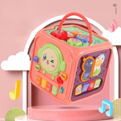 6 em 1- Brinquedo musical multifuncional