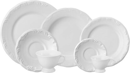 Jogo de Jantar Chá Café 42 peças em Porcelana Schmidt