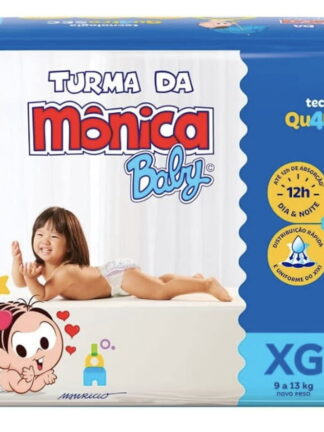 Fralda Turma da Mônica Baby Mega XG 42 Unidades