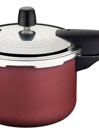 Panela De Pressão Tramontina Vancouver Vermelha 4,5L.