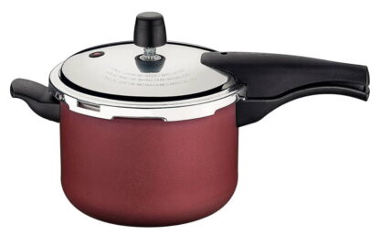 Panela De Pressão Tramontina Vancouver Vermelha 4,5L.