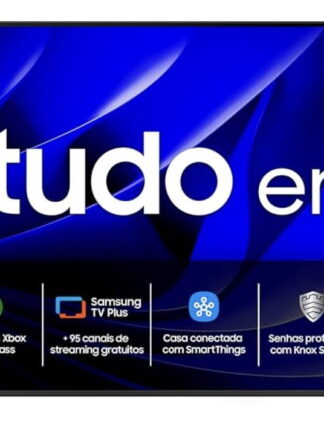 Samsung Smart TV 50" Crystal UHD 4K 50DU8000 - Painel Dynamic Crystal Color, Gaming Hub