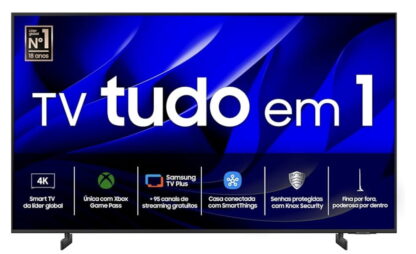Samsung Smart TV 50" Crystal UHD 4K 50DU8000 - Painel Dynamic Crystal Color, Gaming Hub