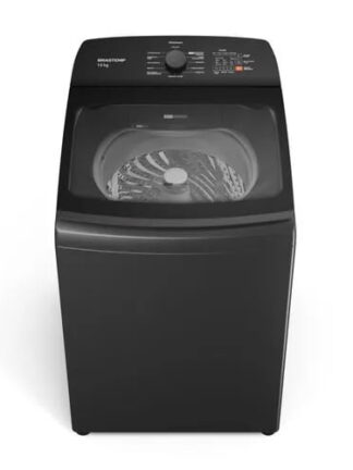 Máquina de Lavar Brastemp 13Kg Cinza Platinum com Ciclo Tira Manchas Advanced e Ciclo Antibolinha - BWK13A9 • 110v