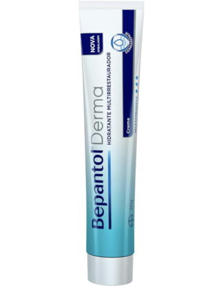 Bepantol Derma Toque Seco, Hidratante Corporal Multirrestaurador, para Pele Sensível e Extrasseca, 20g