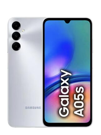 Smartphone Samsung Galaxy A05s Prata 128GB, 6GB RAM, Tela Infinita de 6.7", Processador Octa-Core, Câmera Tripla Traseira e Selfie de 13MP