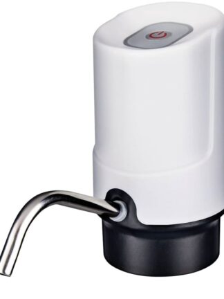 Bomba Elétrica Plus para Galão de Água, recarregável USB, Branca, BMB0679, Euro Home