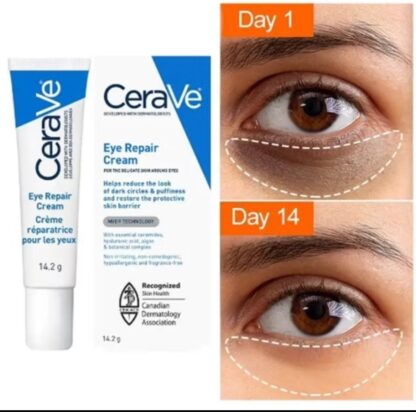 ￼CERAVE Creme Reparador de Olhos Firmador de Rugas Reparador de Reabastecimento de Umidade da Pele Protegendo a Pele Creme Mágico para os Olhos
