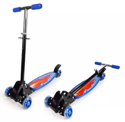 ￼PATINETE INFANTIL 4 RODAS SCOOTER AJUSTAVEL COM FREIO CONECT BRINQ