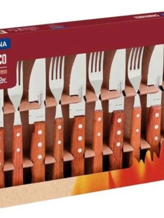 JOGO CHURRASCO INOX 12PC DYNAMIC