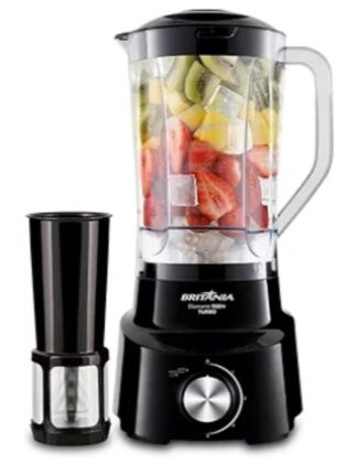 Liquidificador, Diamante, 900w, Preto, 110v, Britânia