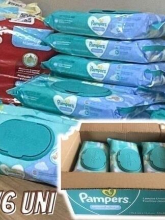 Pampers Lenços Umedecidos Cuidado de Bebê 576 unidades