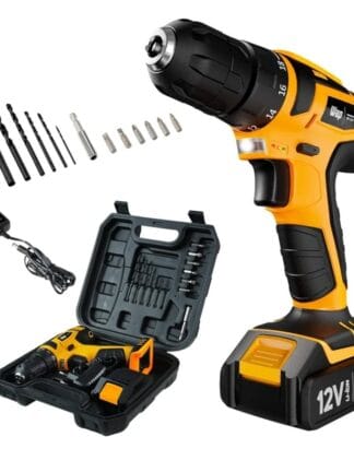 WAP Parafusadeira E Furadeira A Bateria Li-Ion 12V