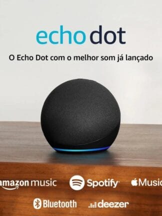 Echo Dot 5ª geração | O Echo Dot com o melhor som já lançado | Cor Preta